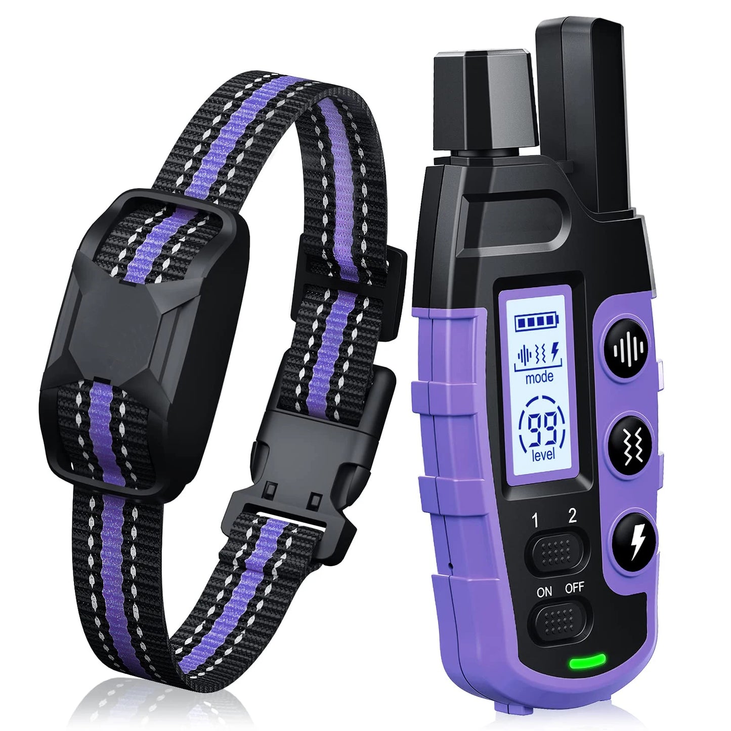 WXRPET Dog Training Collar Remote Control Waterproof Beep Vibration