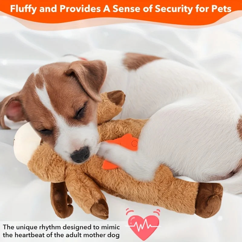 Elk Heartbeat Toys, Dog Toy, Pet Heartbeat Series Toys, Sleep Companion Pillow Toys, Behavior Training Comfort Toys, Puppy