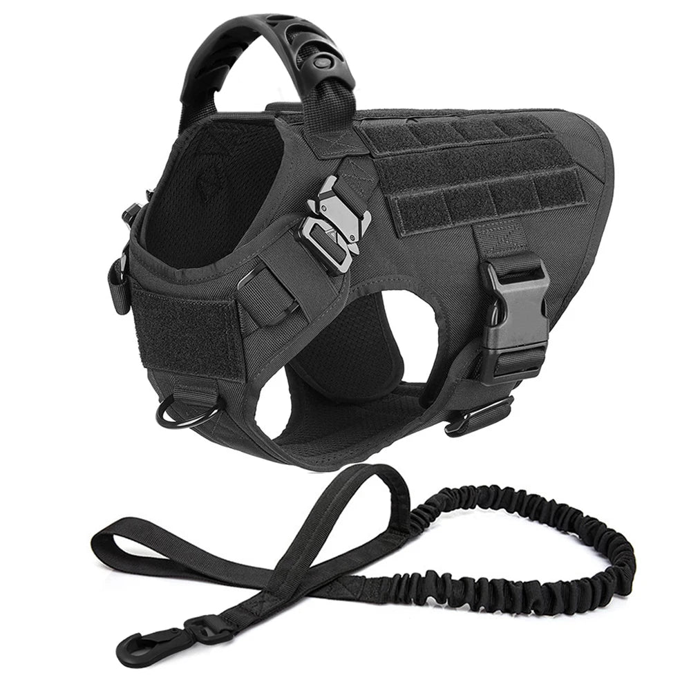 Nylon Dog Harness And Leash Set Vest Harness For Training