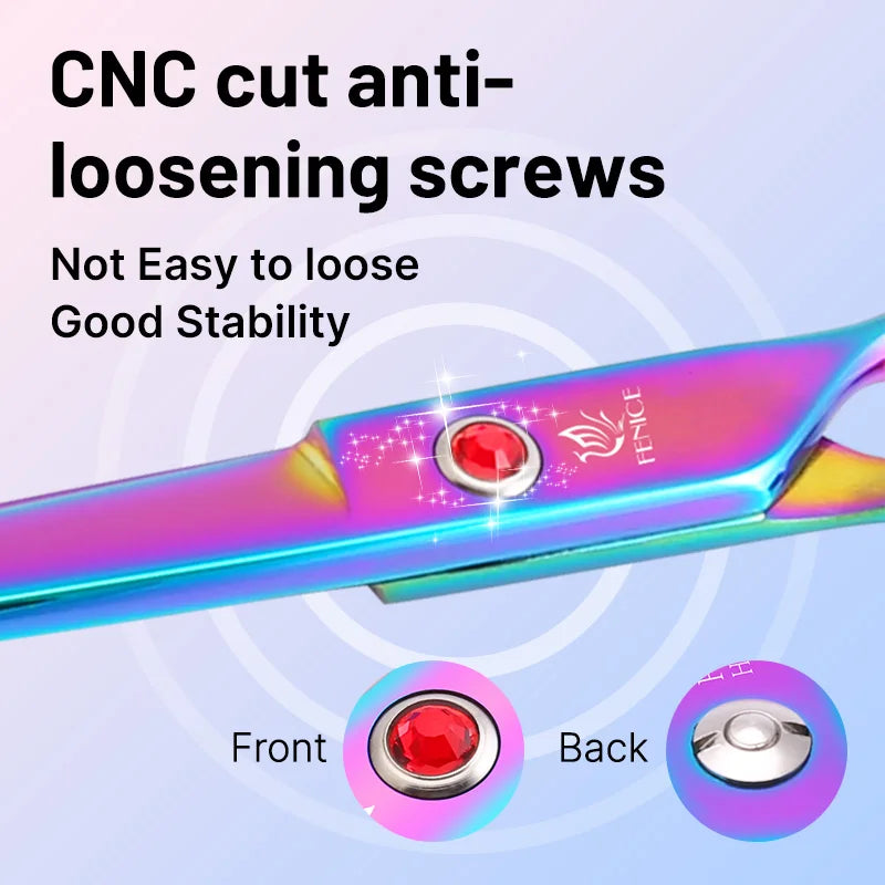 Fenice Dog Grooming Scissors Set Stainless Steel 9Cr