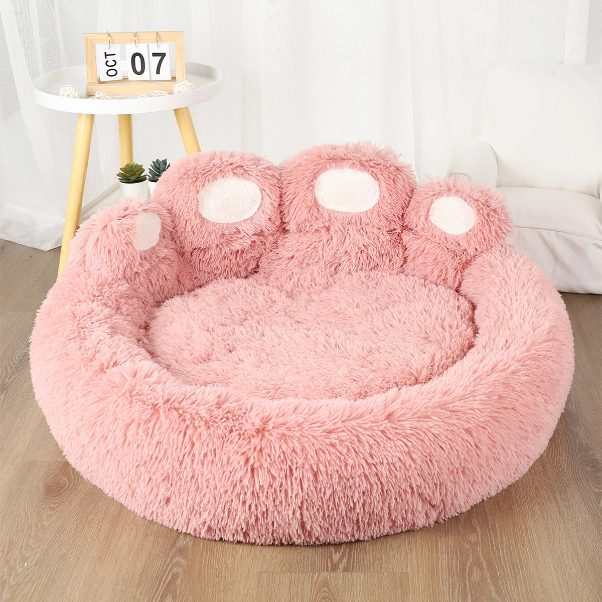 Fluffy Dog Bed Winter Warm Kennel Mat And Sofa Cushion