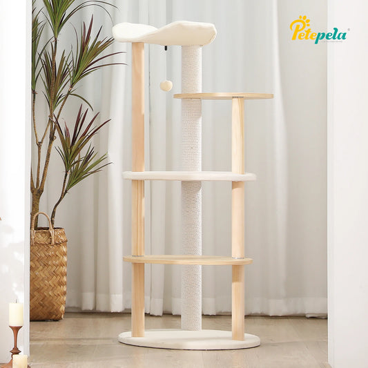 PAWZ Road Modern Cat Tree Tower With Scratching Post Condo