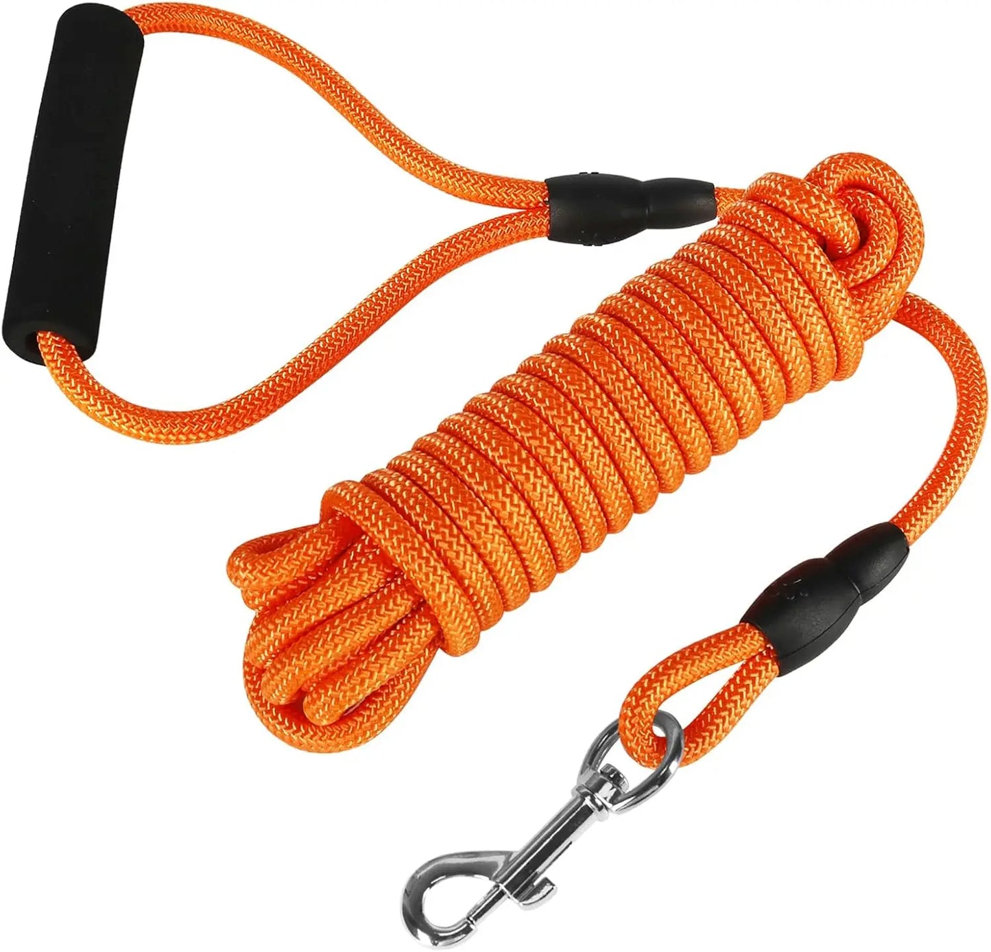 20FT Floating Dog Leash for Training, Lightweight with Comfortable Handle - Ideal for Hiking, Swimming, Beach & Lake