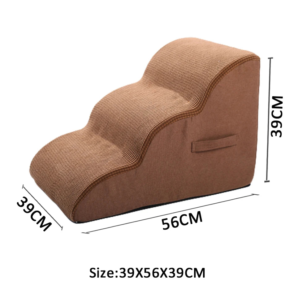 Three Step Dog Ramp For MediumSize Dogs And All Pets