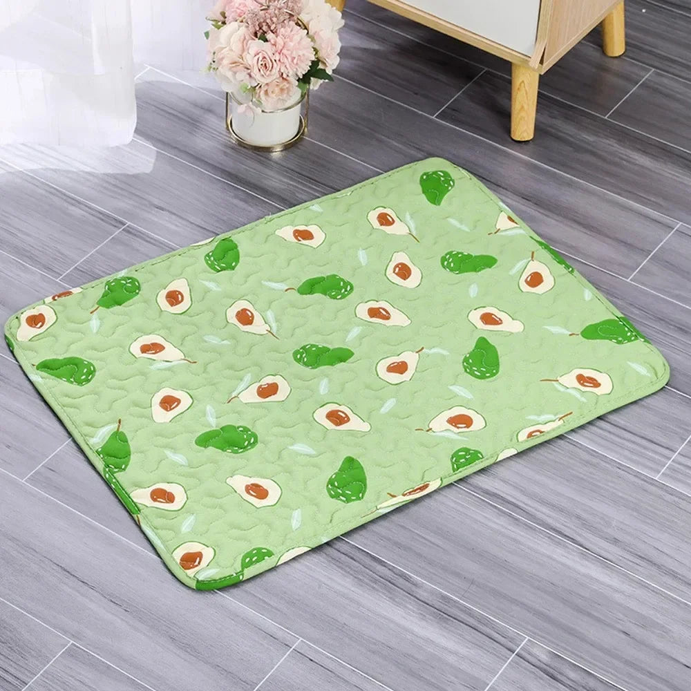 Cooling Ice Silk Pet Mat For Dogs And Cats Breathable