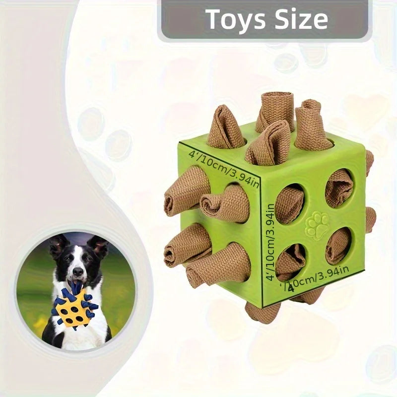 Interactive Dog Puzzle Toy - Slow Feeder Mat with Treat Dispenser | Suitable for All Sizes of Dogs, Reduces Boredom and Stimulat