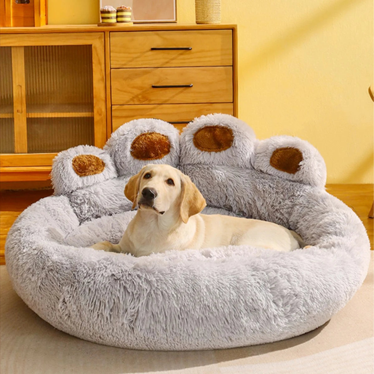 Fluffy Dog Bed Winter Warm Kennel Mat And Sofa Cushion