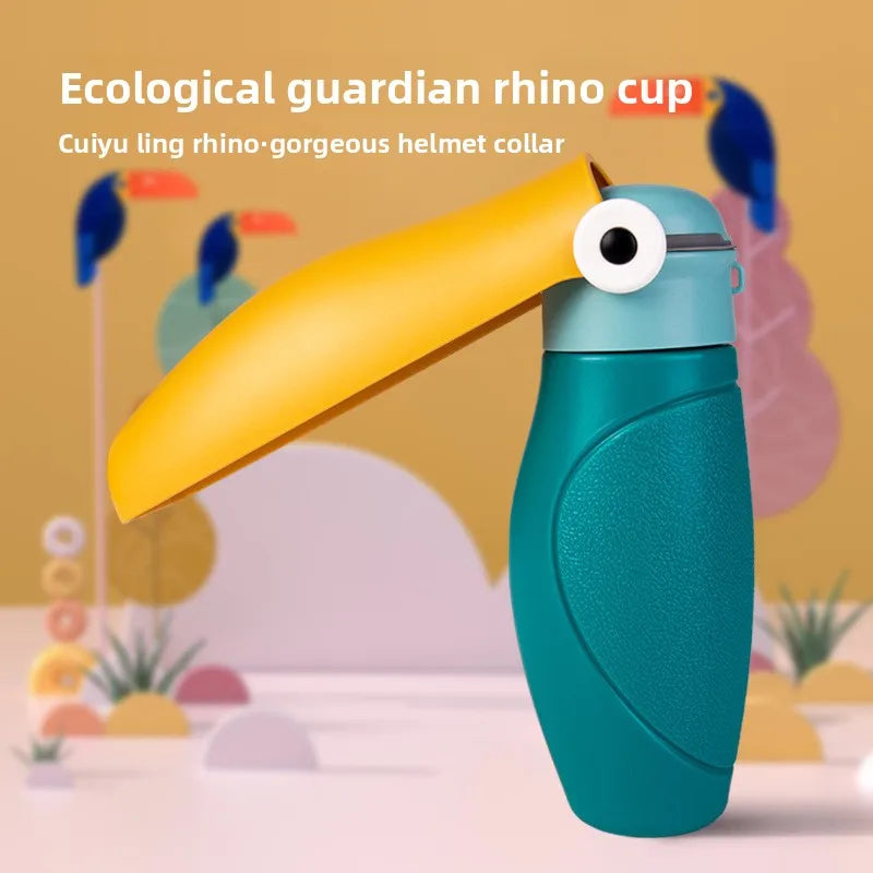 Multifunctional Pet Water Dispenser Portable Travel Cup Kettle Feeder