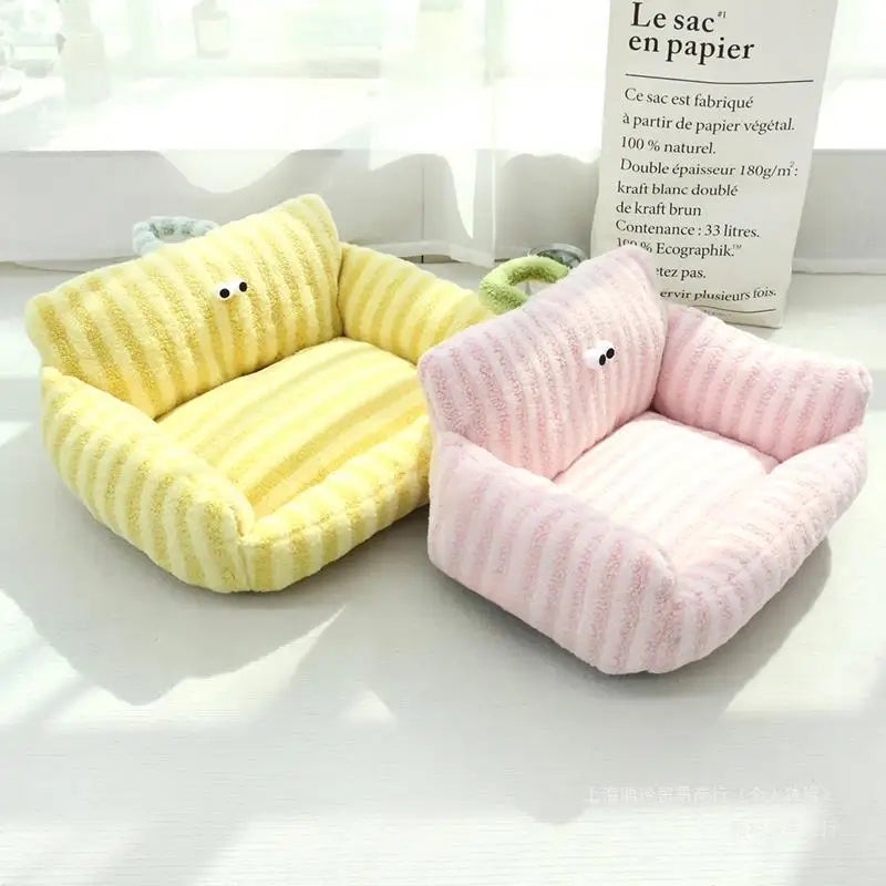 Winter Warm Pet Sofa Kennel Bed For Small Dogs Cats