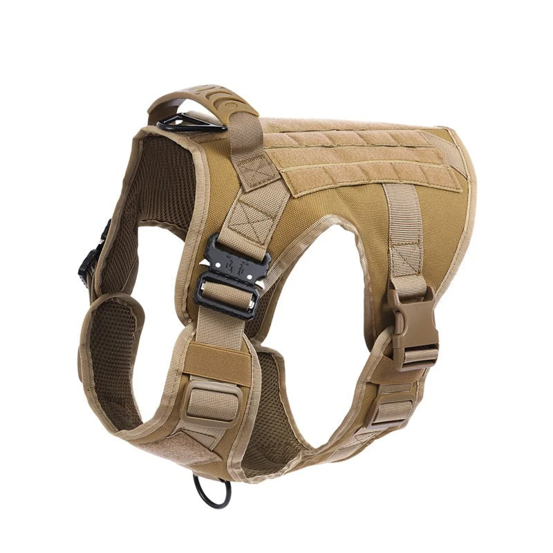 COOYOMOOCN Tactical Dog Harness No Pull Adjustable Service Vest