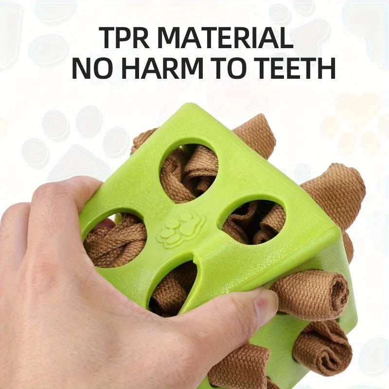 Interactive Dog Puzzle Toy - Slow Feeder Mat with Treat Dispenser | Suitable for All Sizes of Dogs, Reduces Boredom and Stimulat