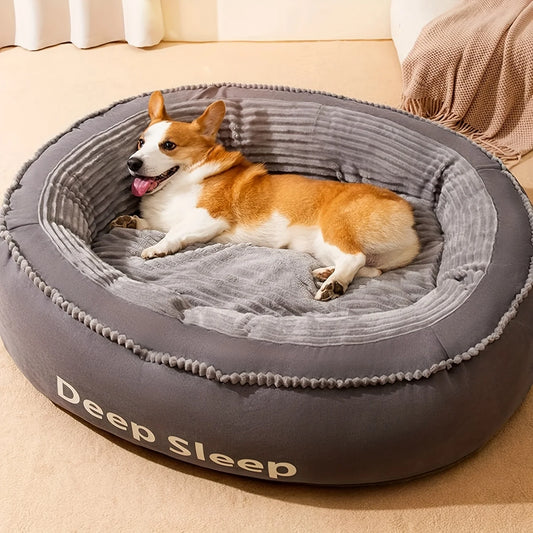NONECN Pet Bed Donut Cushion For Dogs And Cats Washable