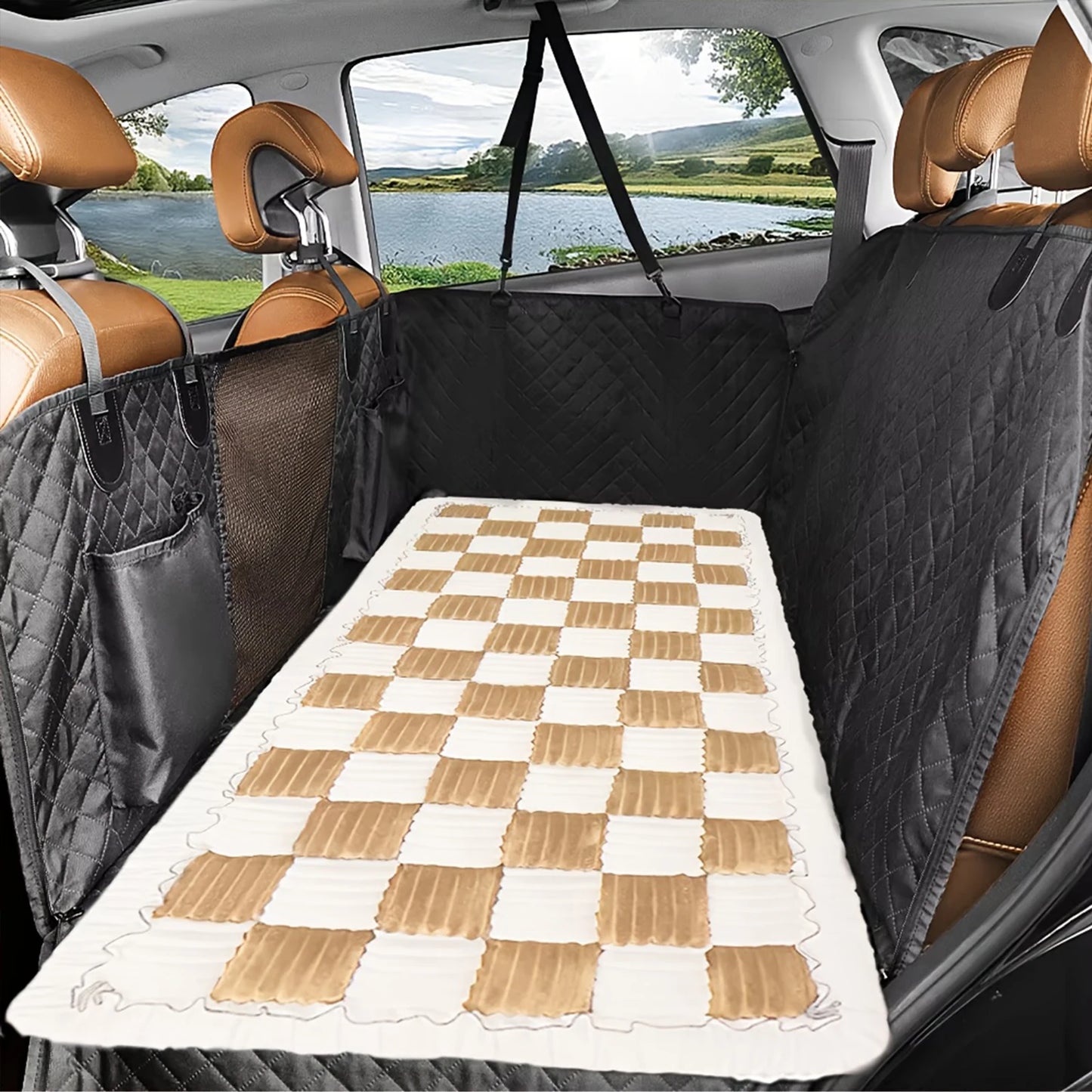 PETRAVEL Dog Bed Warm Mat for Car Seat Cover