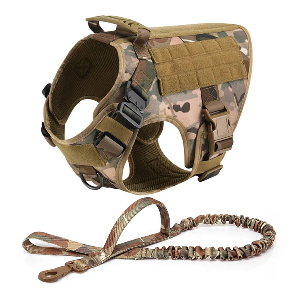 Nylon Dog Harness And Leash Set Vest Harness For Training