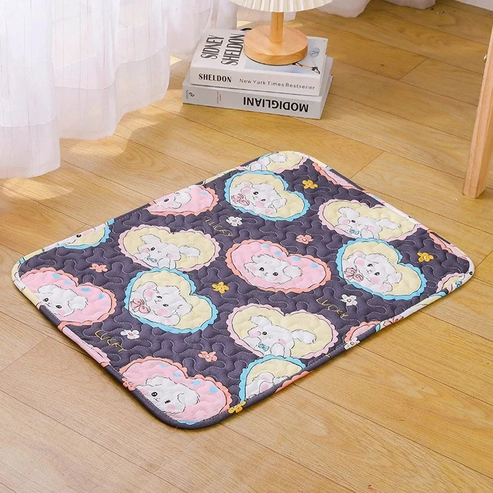 Cooling Ice Silk Pet Mat For Dogs And Cats Breathable
