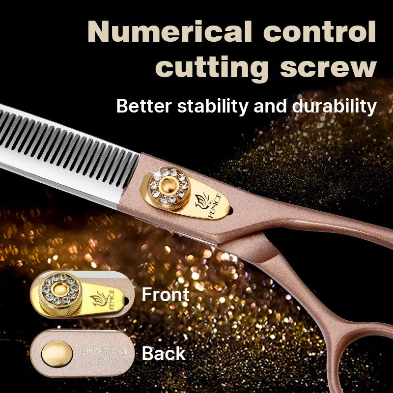 Fenice JP440C Pet Grooming Thinning Scissors 35 Percent