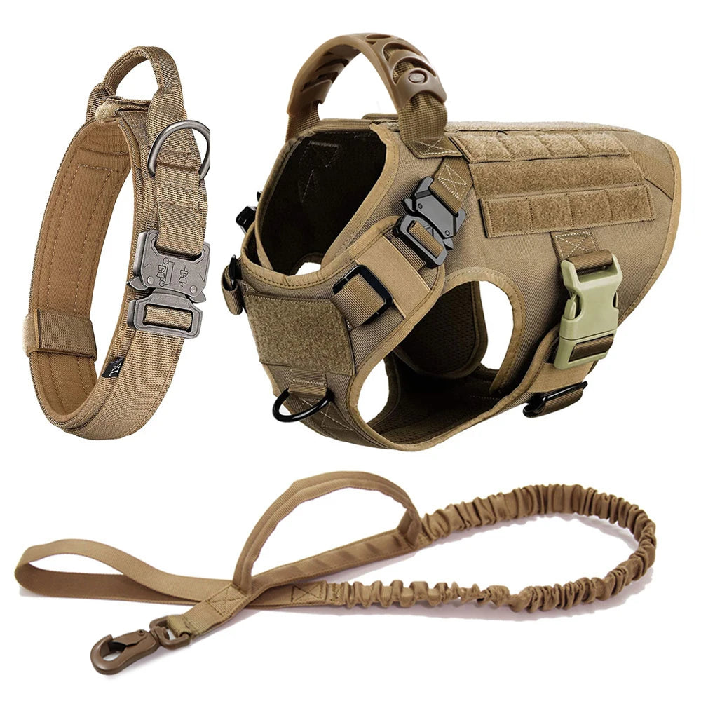 Nylon Dog Harness And Leash Set Vest Harness For Training