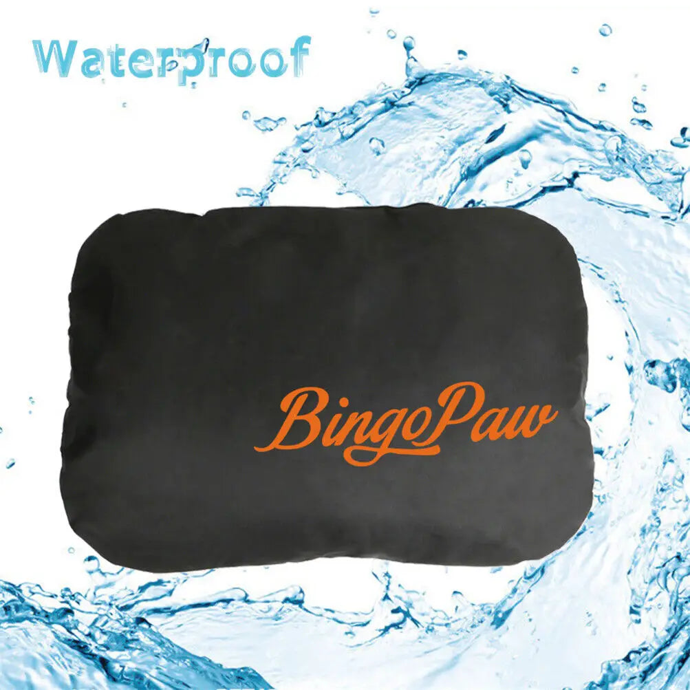 BINGOPAW All-Season Dog Bed Calming Cushion with Oxford Cover
