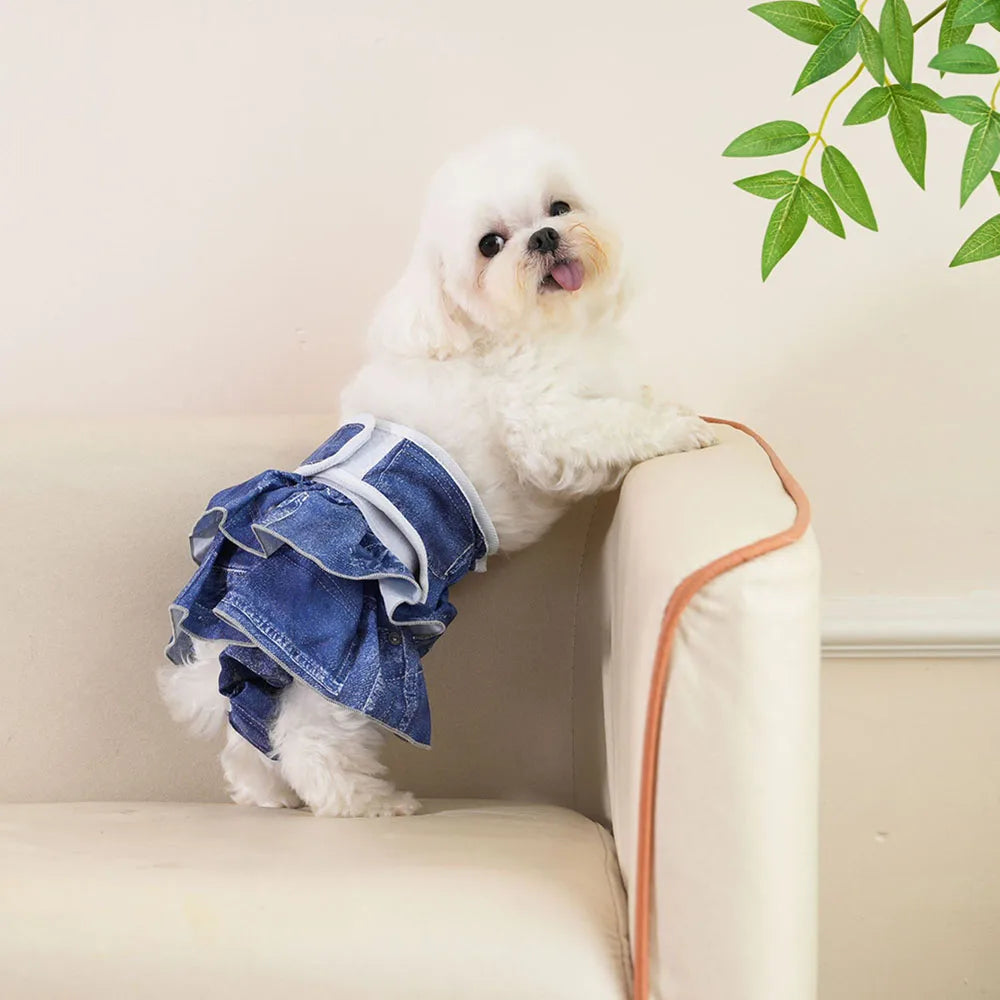 NONEDog Litter Reusable Female Dog Diapers Washable Highly Absorbent