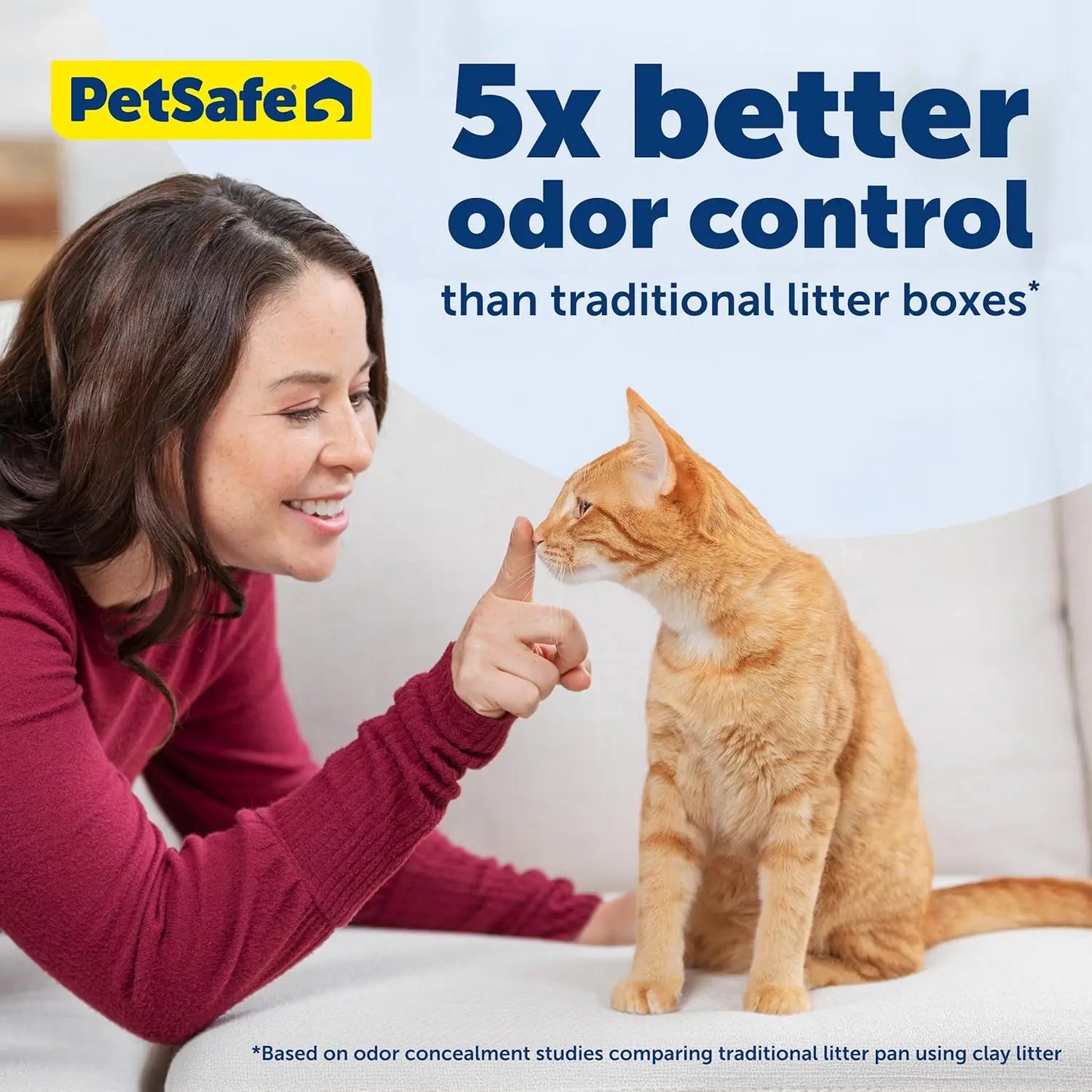 Disposable Crystal Cat Litter Tray - Easy Cleaning Box for Automatic Litter Boxes - Fresh Scent - 4.3 lb Bags - 3 Pack