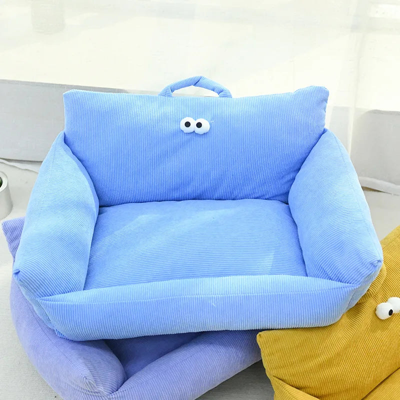 Winter Warm Pet Sofa Kennel Bed For Small Dogs Cats